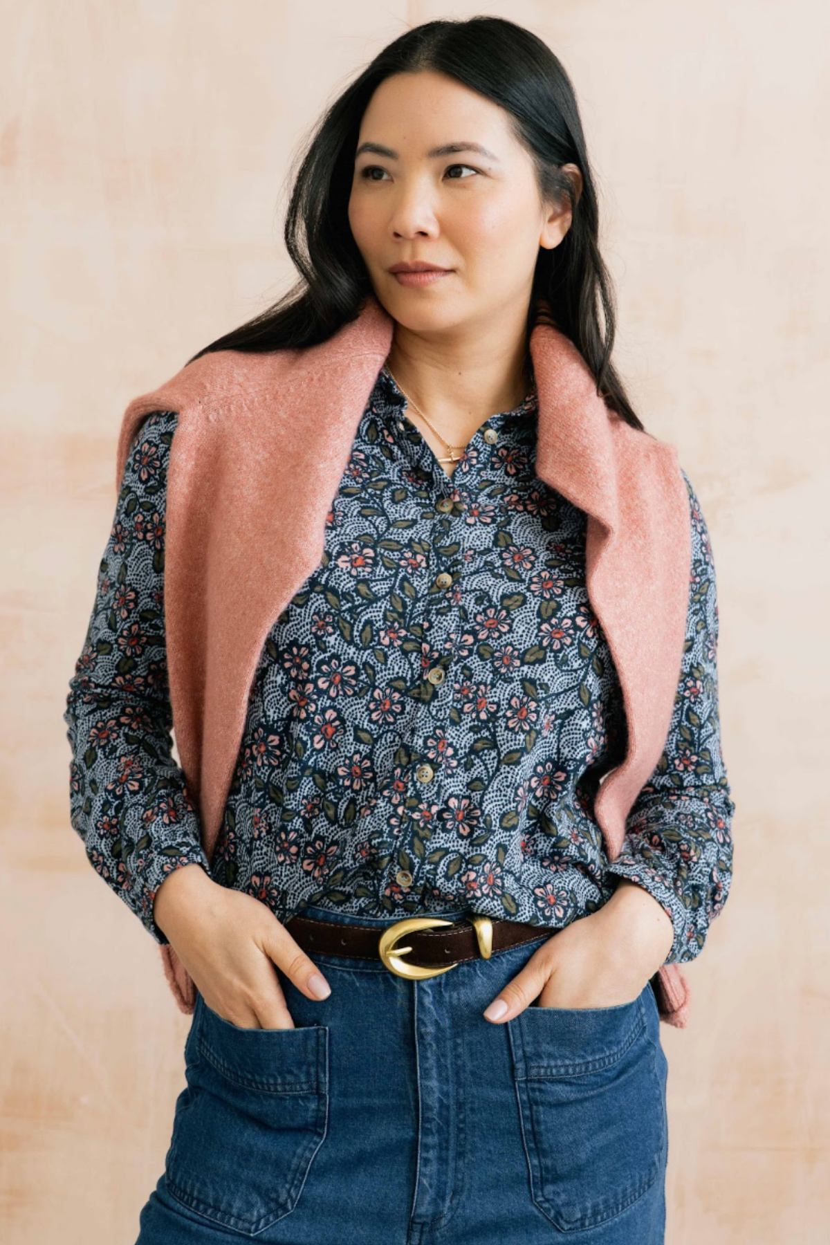 Bowbridge Shirt Printed Poppies