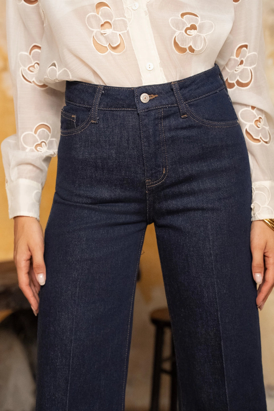 Windy Cropped Wide Jean