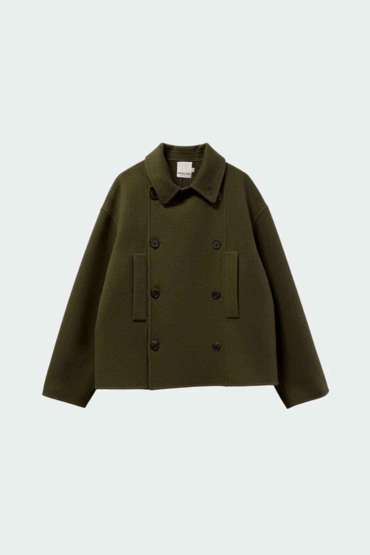 Double-Breasted Wool Coat