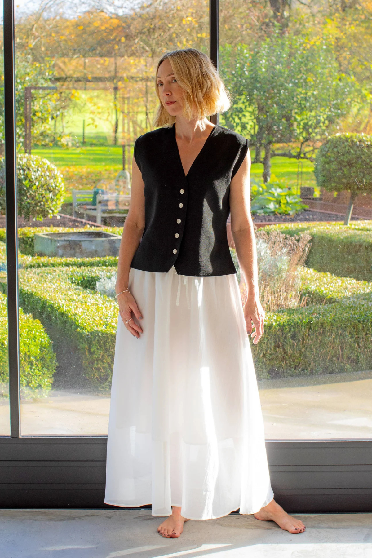 Peta Waistcoat - Black