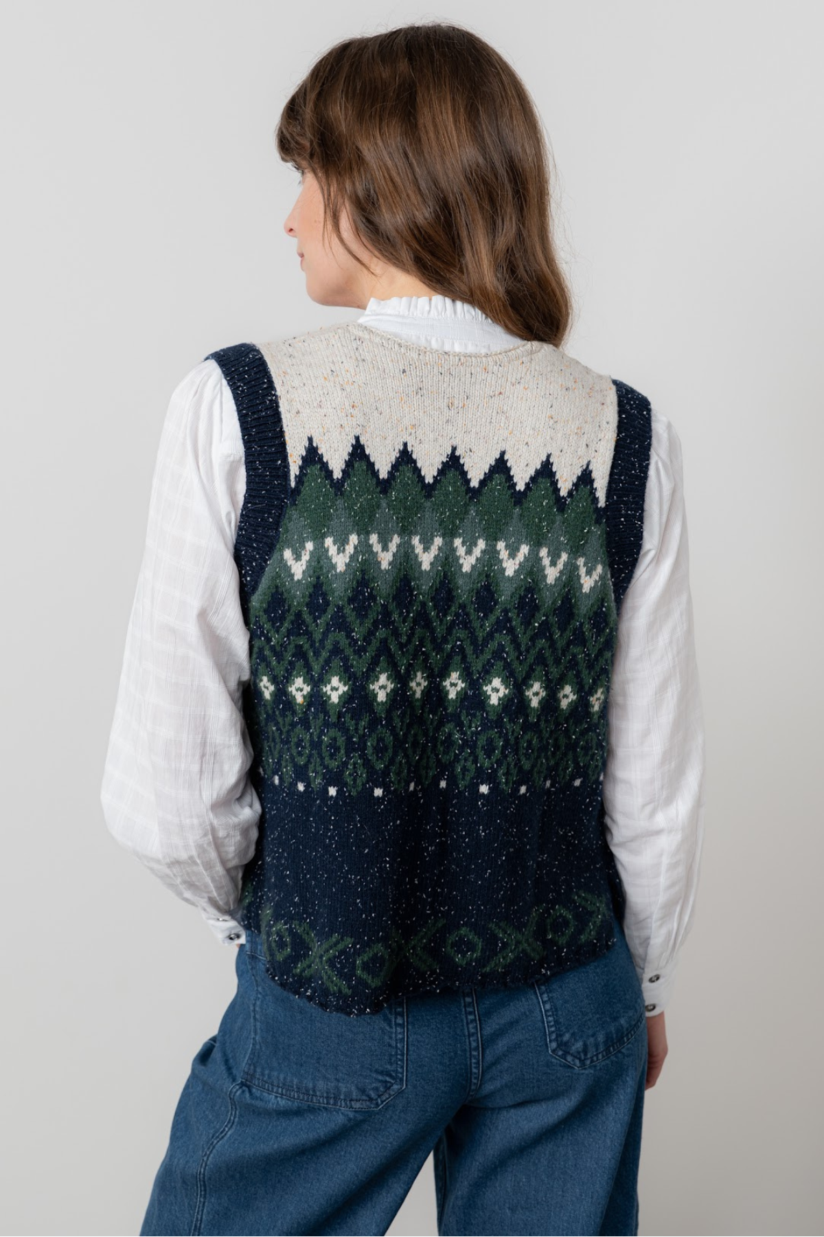 Suvi Waistcoat Tank Fleck Knit