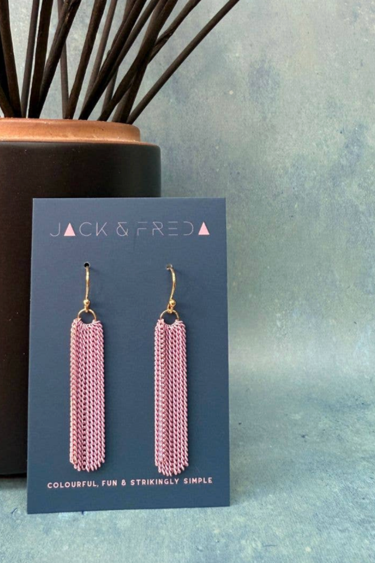 Tassel Drop Earrings - Various Colours