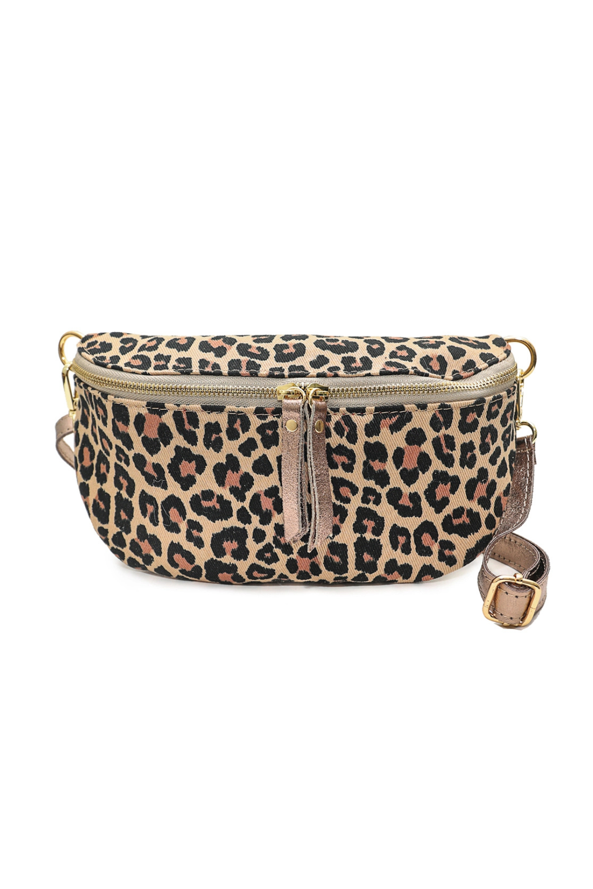 ROSA Leopard Shoulder Bag