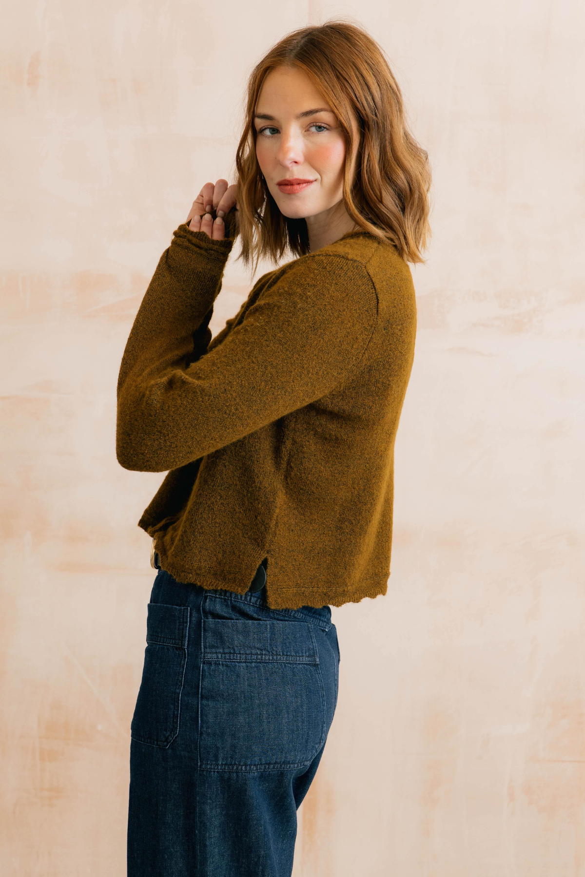 Elodie Cardigan Scallop Knit