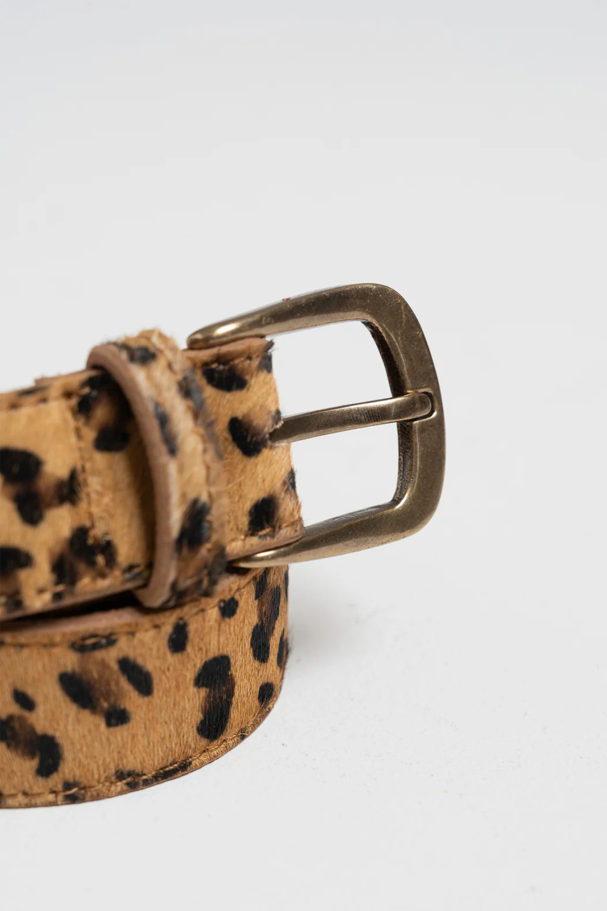 Ponyhide Belt - Cheetah Print