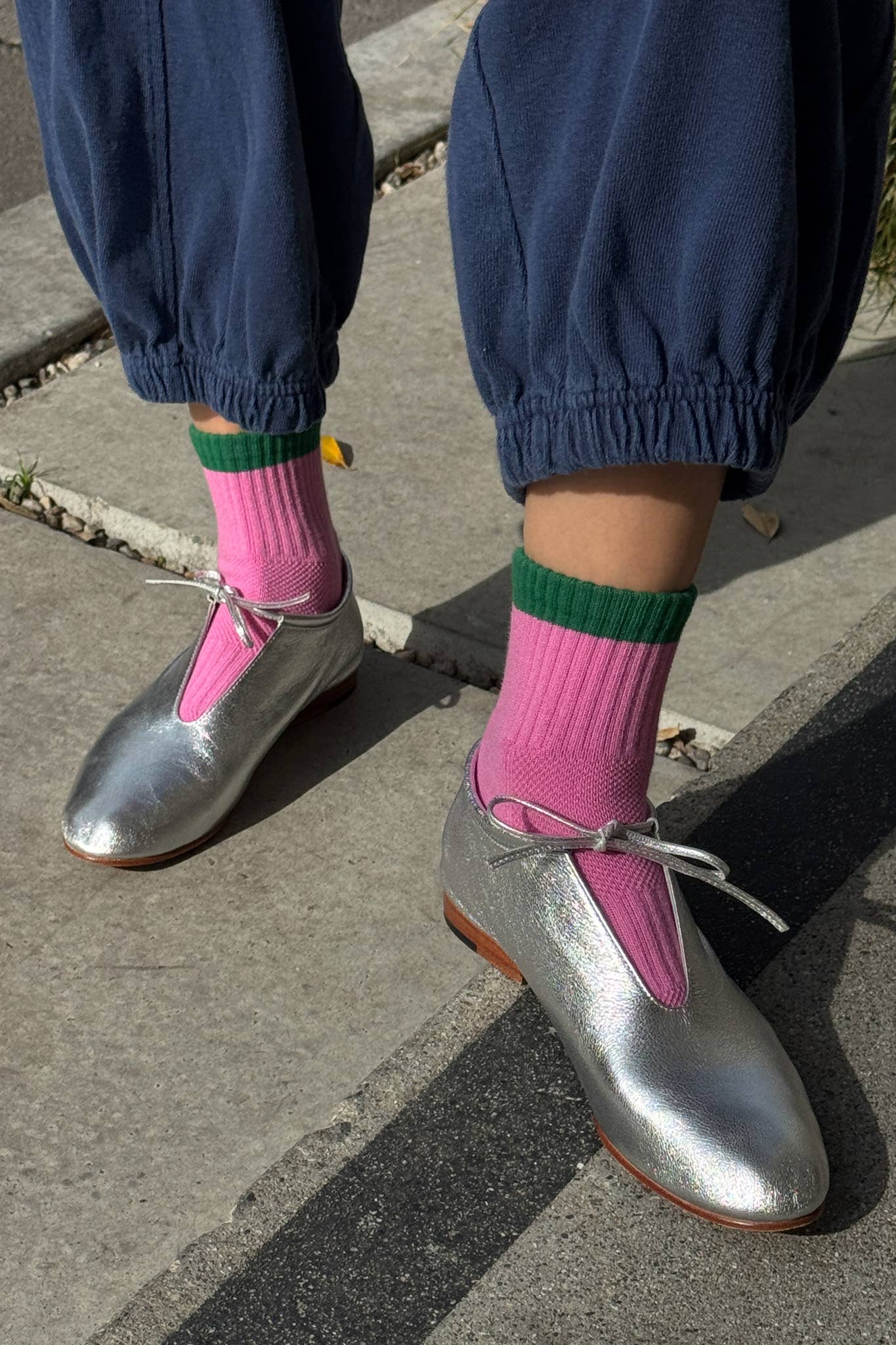 Le Bon Shoppe - Color Block Girlfriend Socks