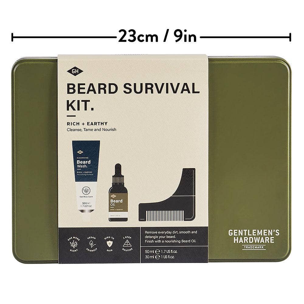 Gentlemen's Hardware Beard Survival Kit