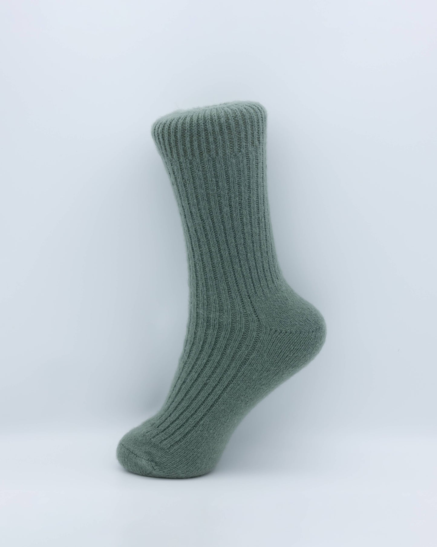 Pine Green Luxury Wool Socks 