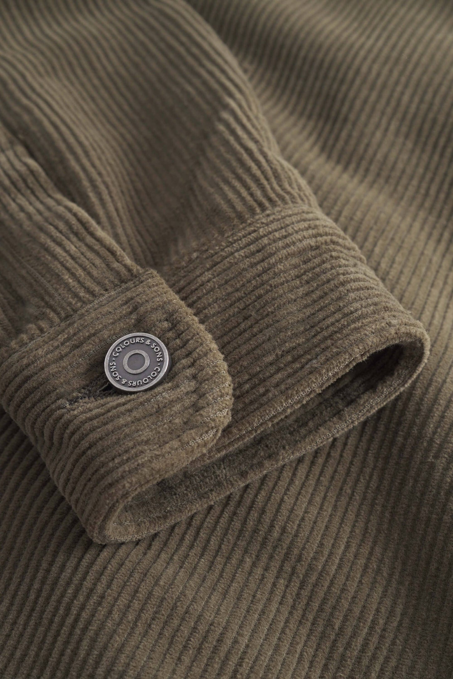 Cord Worker Jacket - Olive