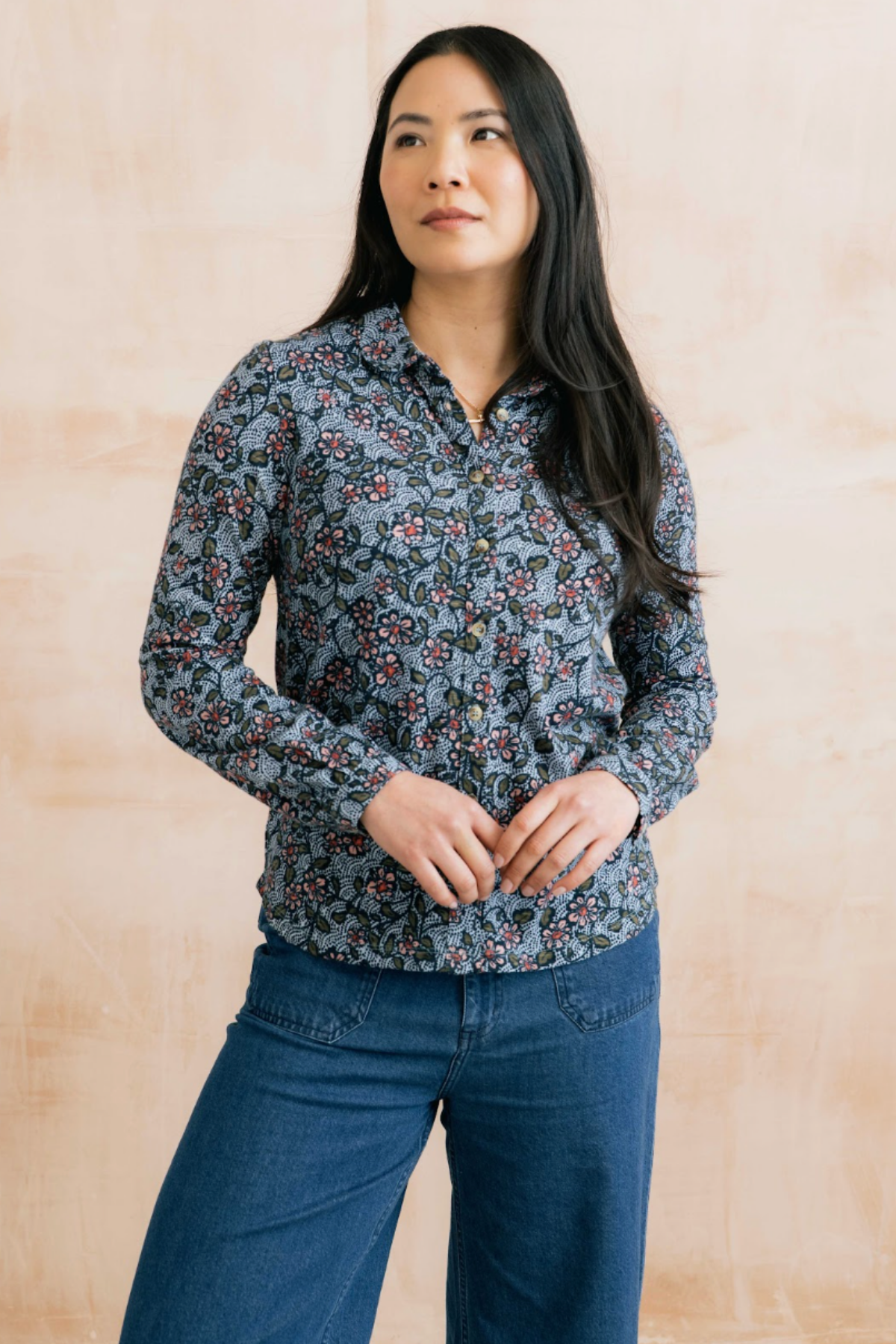 Bowbridge Shirt Printed Poppies