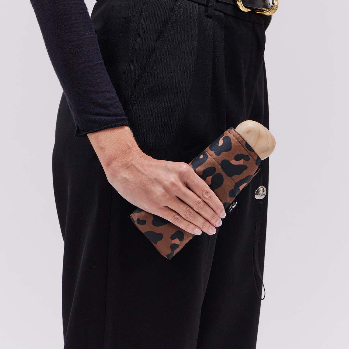 Leopard Print Eco-Friendly Mini Pocket Umbrella