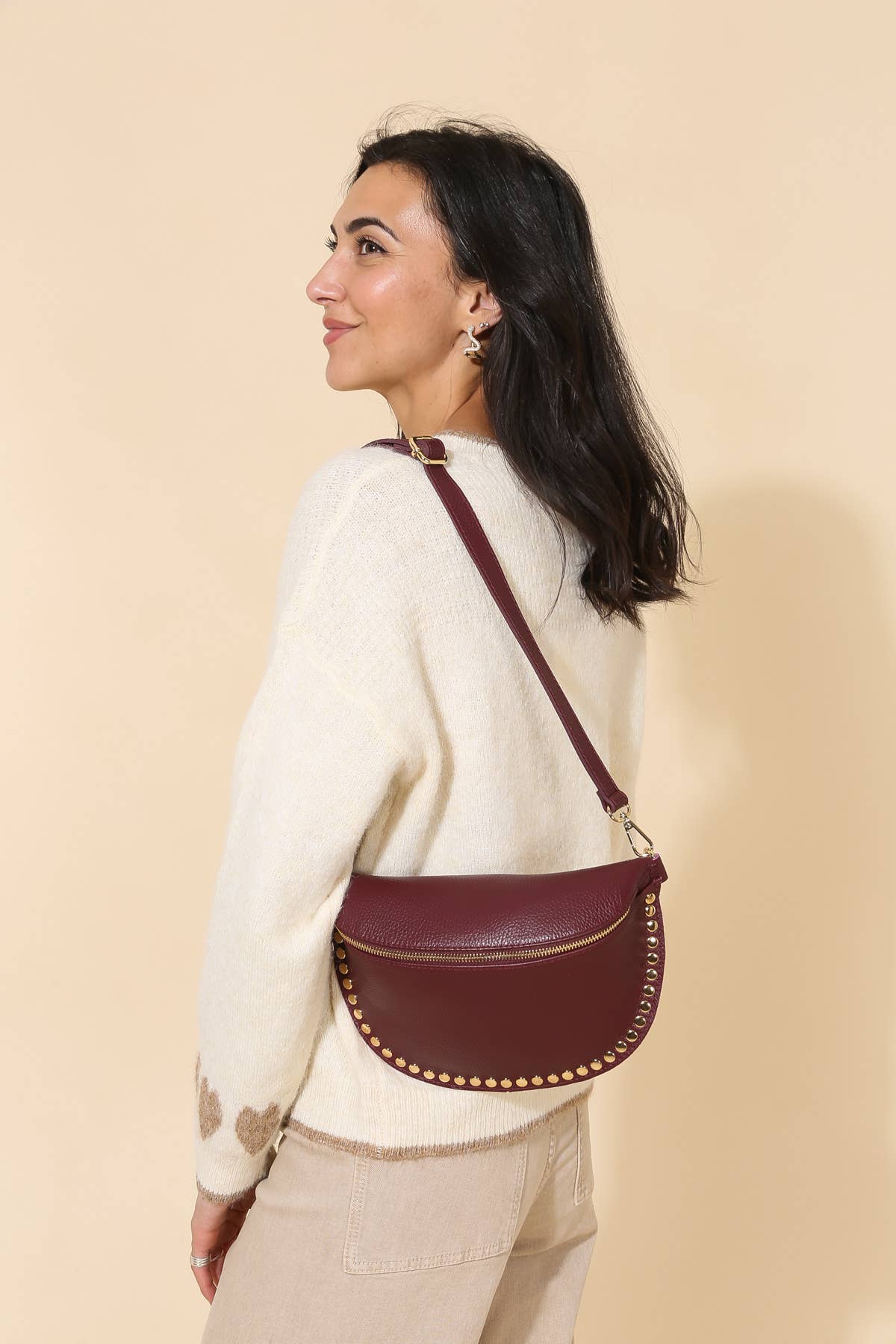 BEATRICE Leather Shoulder Bag