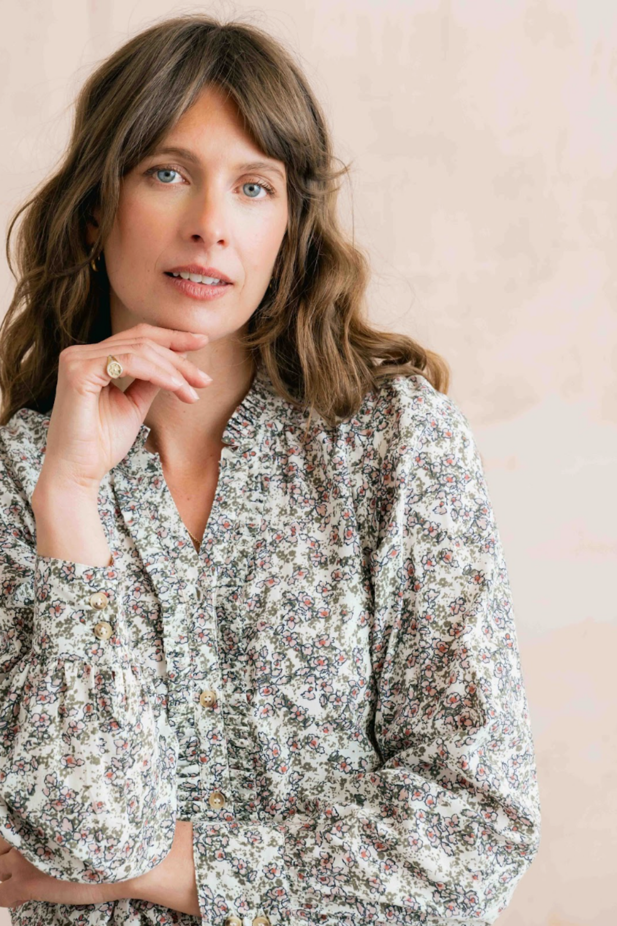 Frida Blouse Painters Posy