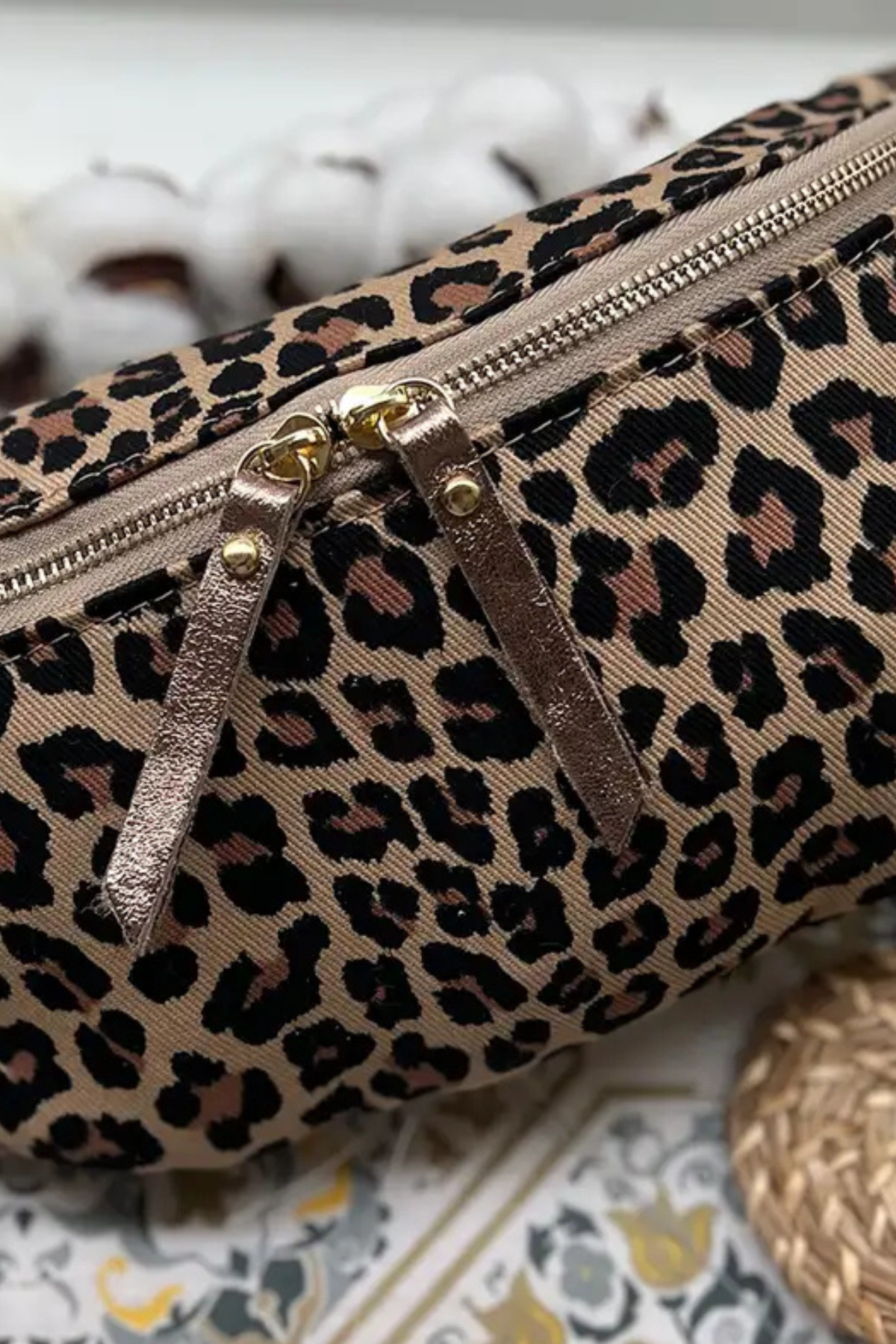 ROSA Leopard Shoulder Bag