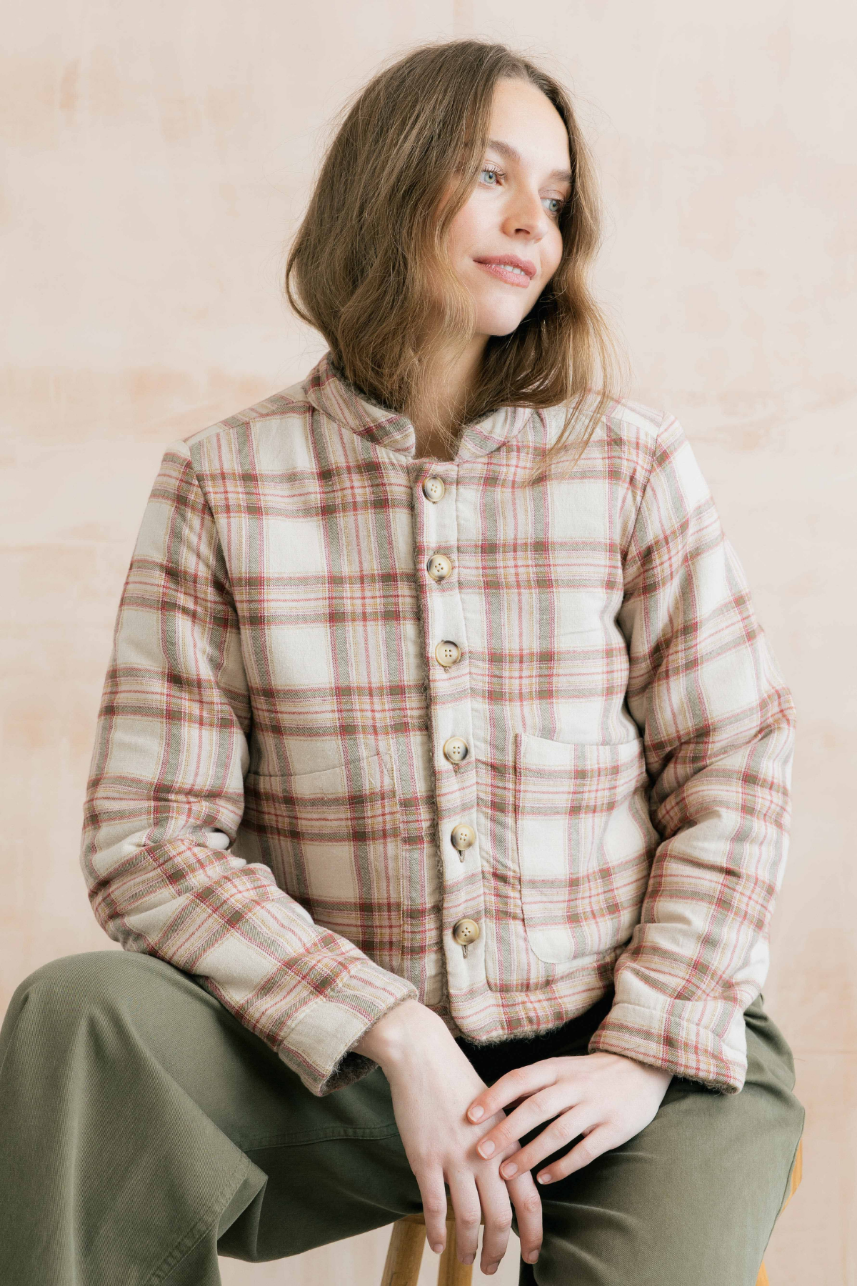 Scarlett Jacket Plain Boucle