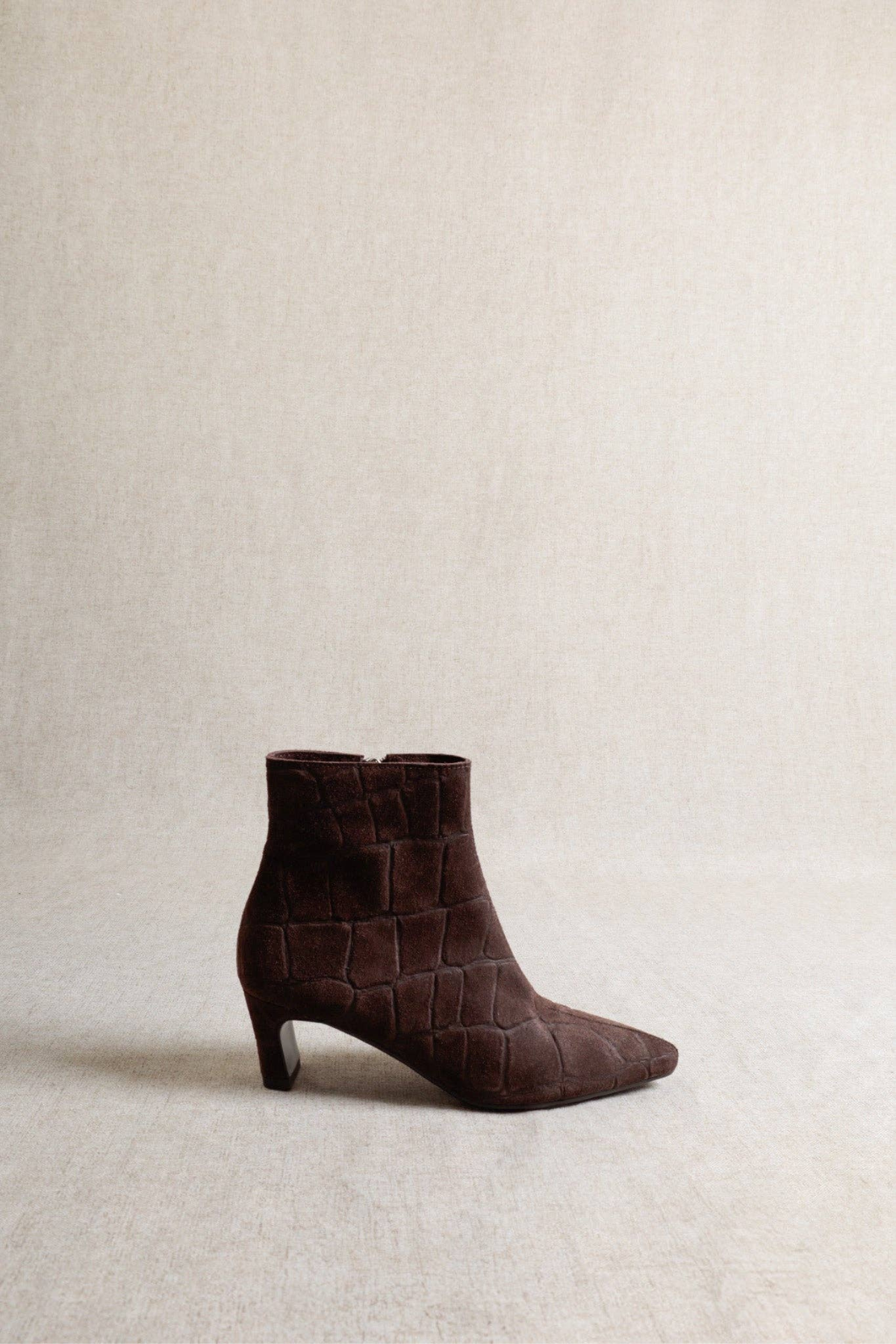 DINA Suede Heeled Boots