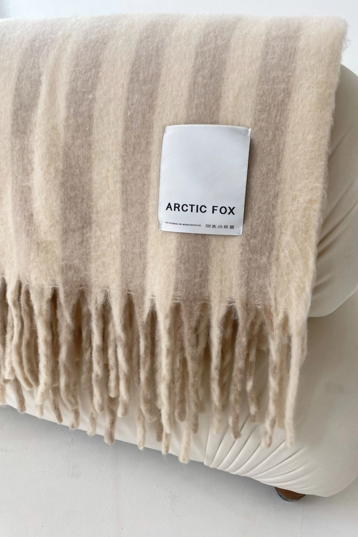 Wool Stripe Throw