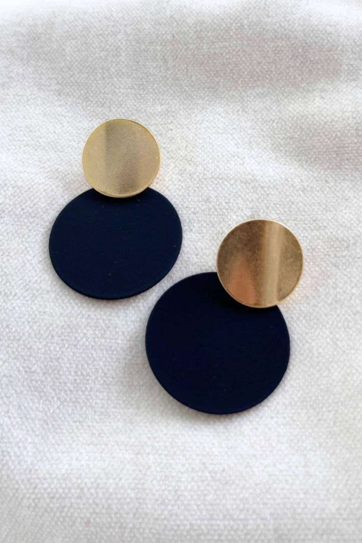 Circle Statement Earrings - Various Colours