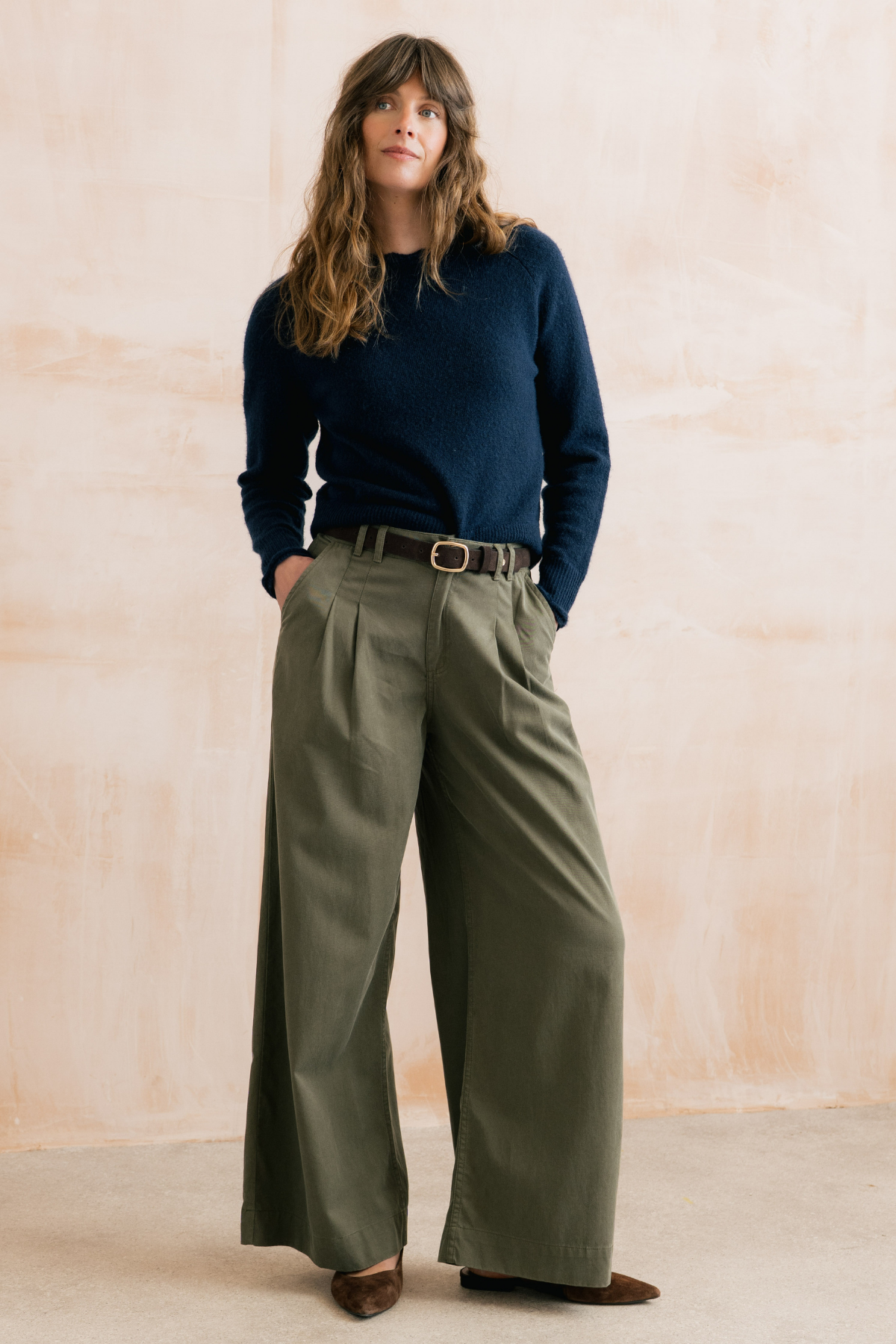 Sophie Trouser Plain Tencel