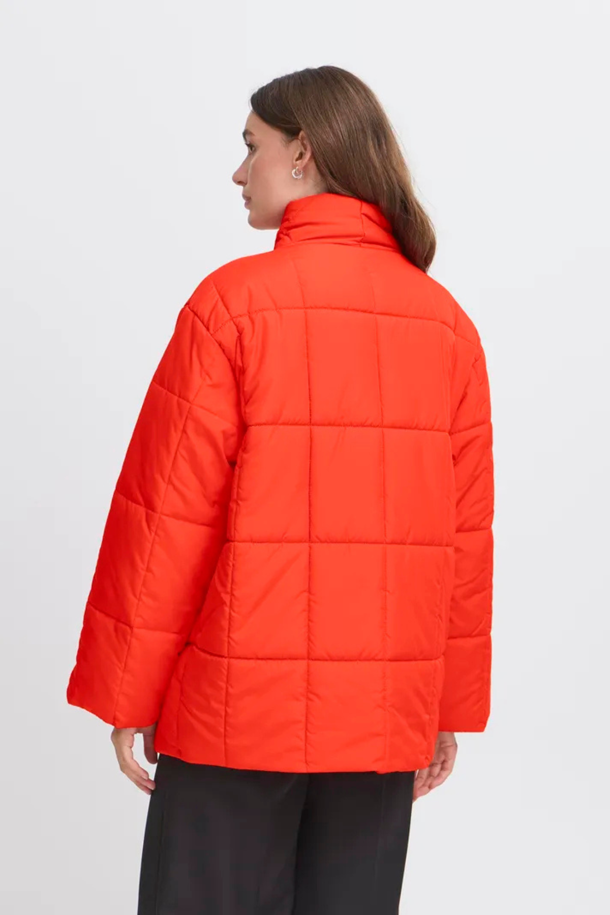 IHHANSA Red Padded Coat