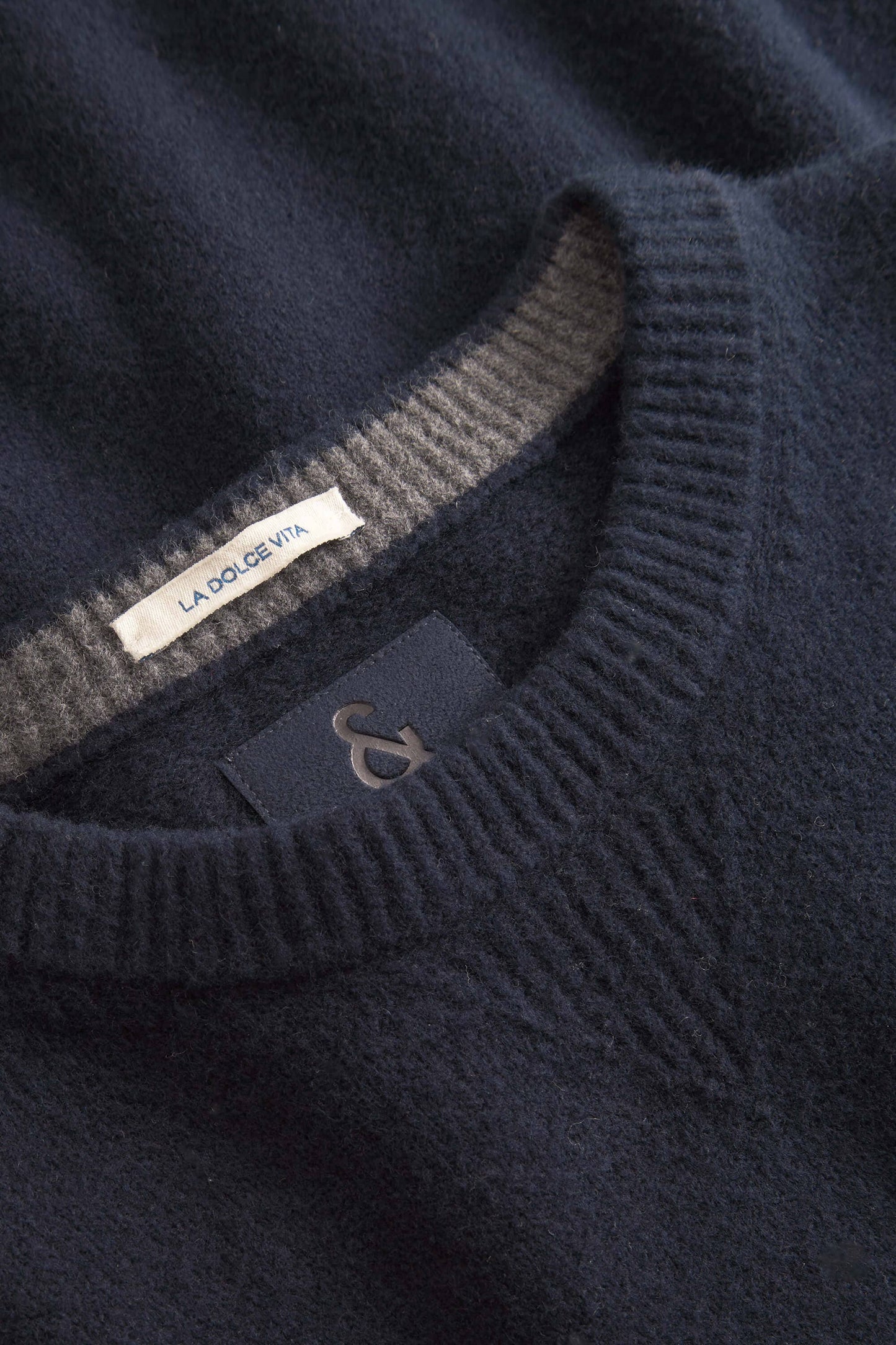 Woollen Touch Sweater in Navy