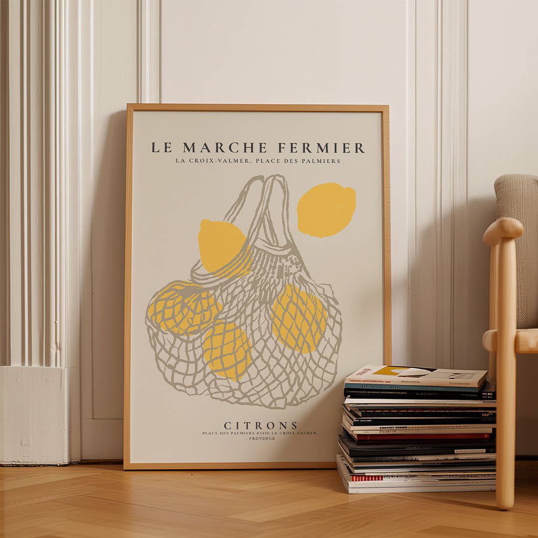 Lemons Art Print