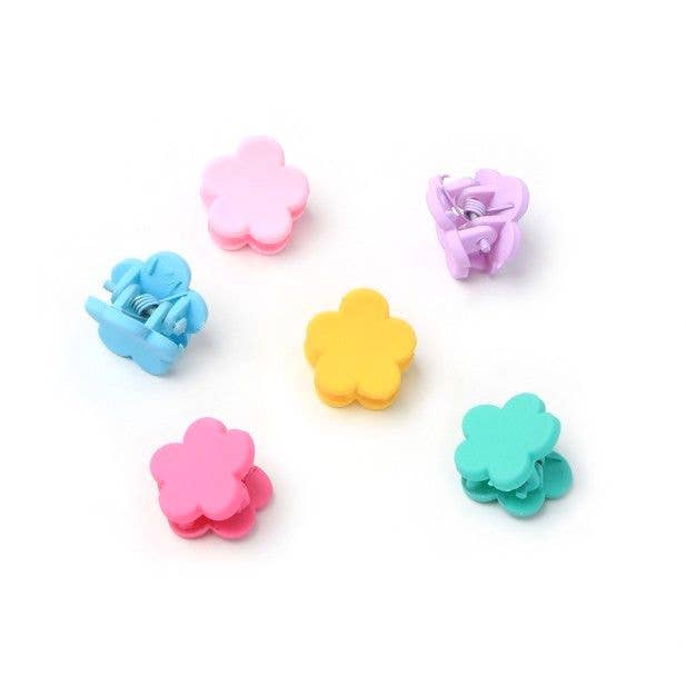 Flower Mini Claw Clips