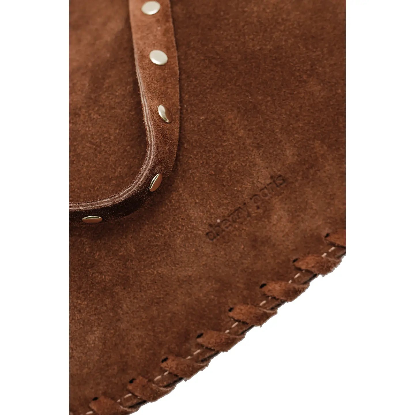 Joëlle Suede Bag - Chocolate