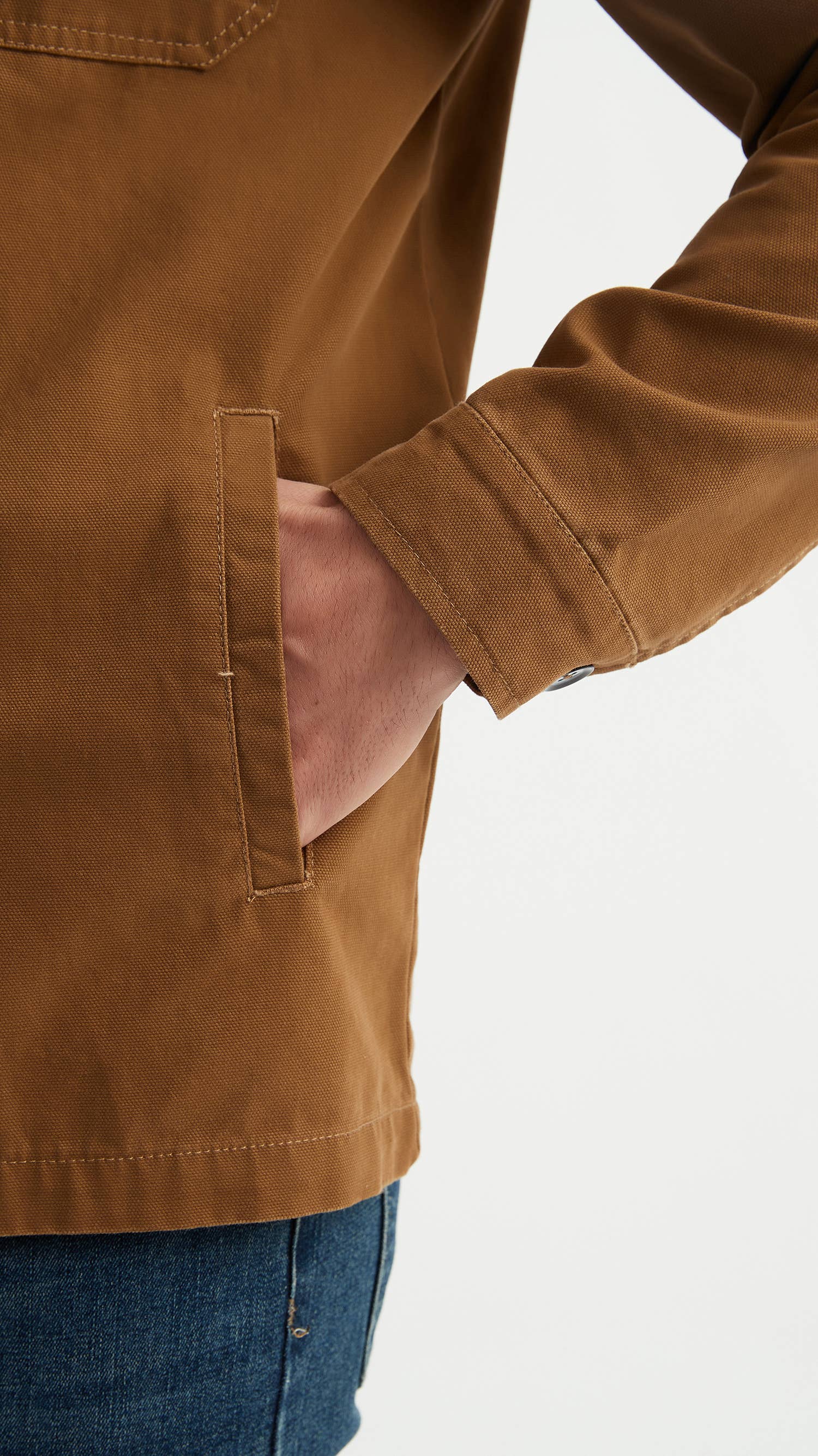 Worker Jacket- Cognac