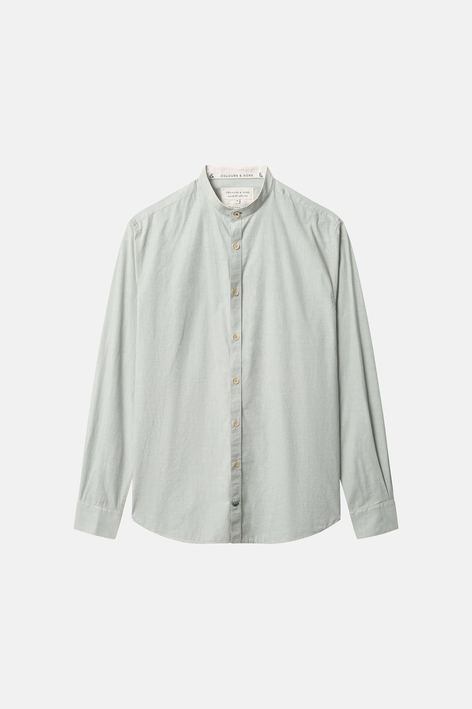 High neck shirt - Pistachio