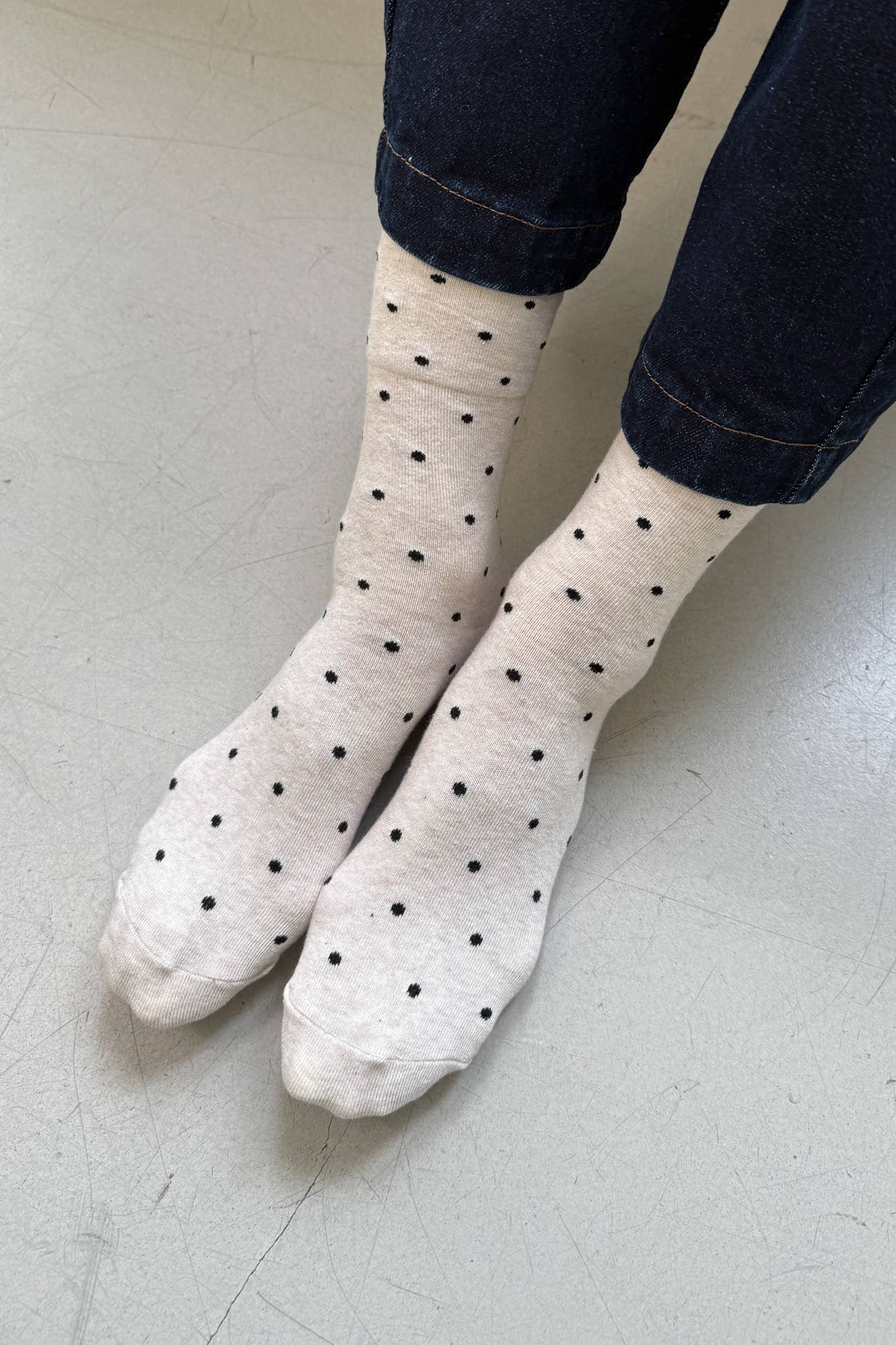 Polka Dot Sneaker Socks