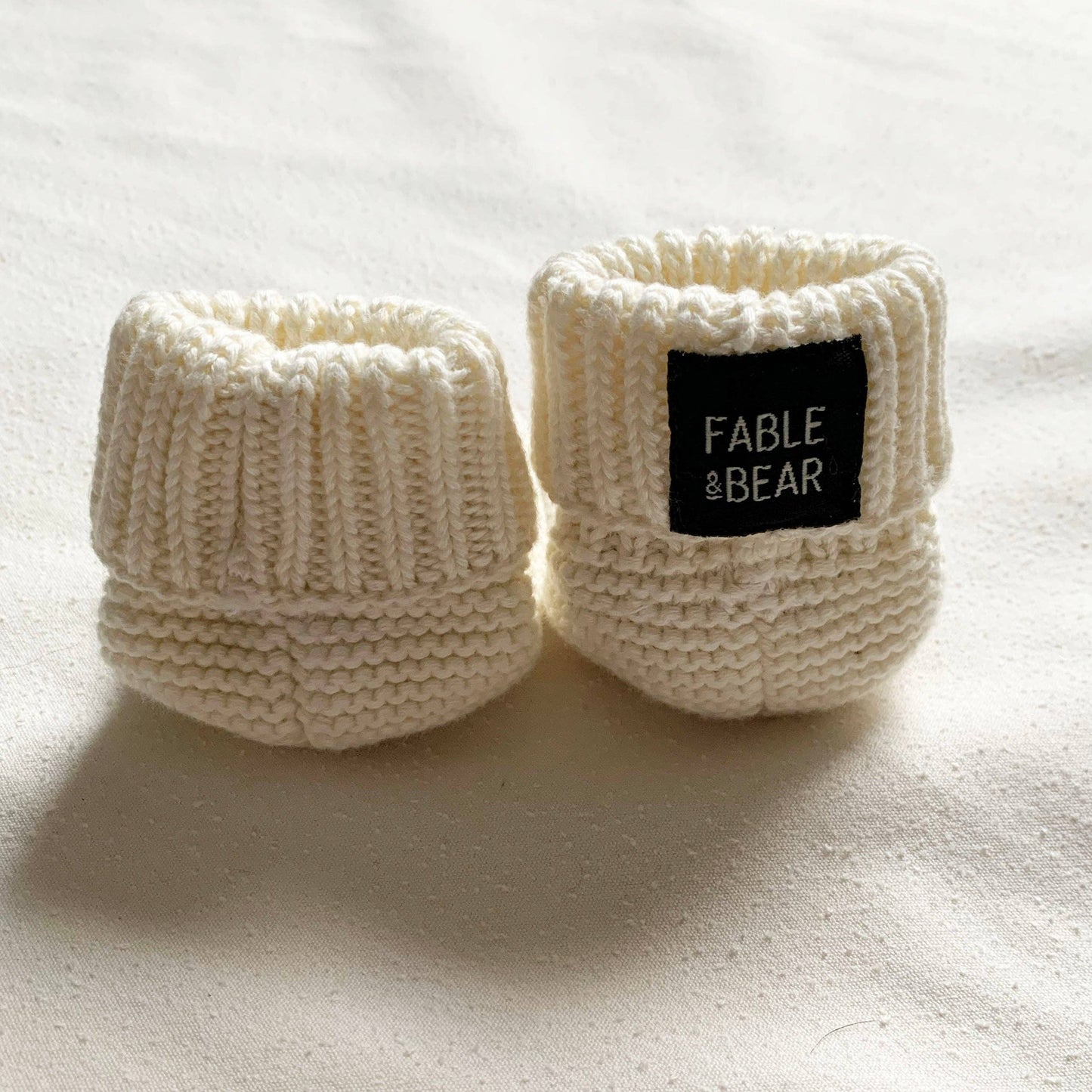 Fable Booties - Natural White