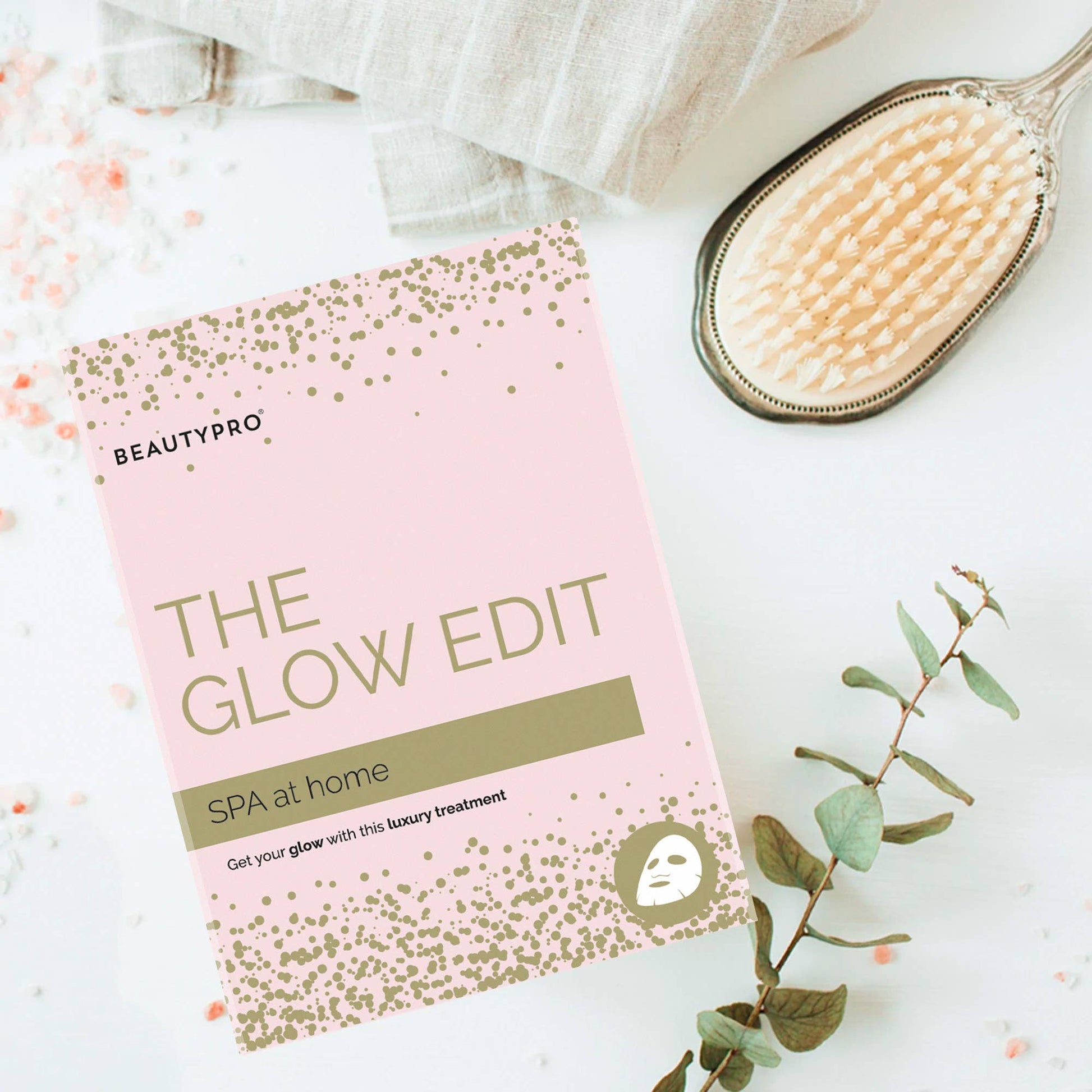 The Glow Edit Spa-at-Home Gift Set