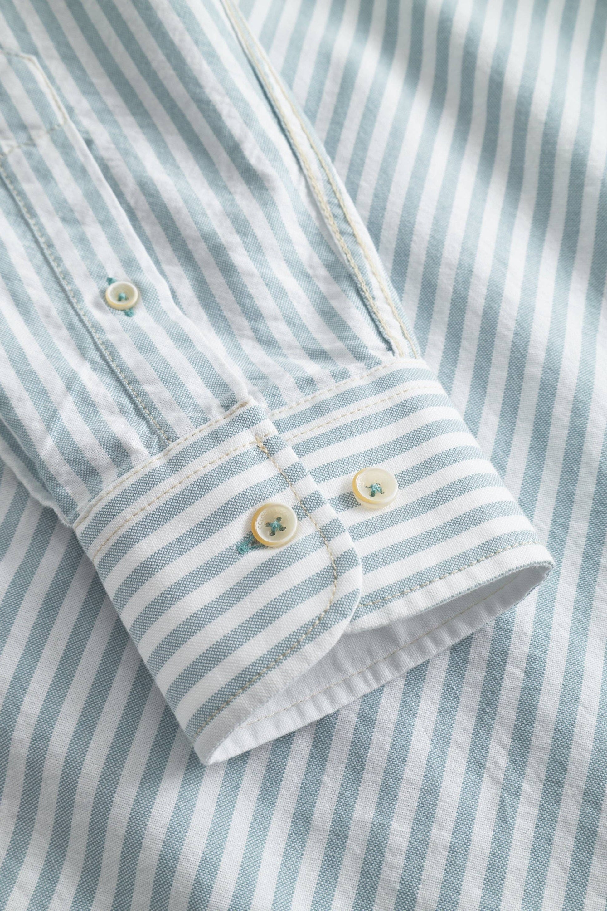 Oxford Stripes shirt - Kimono Stripes