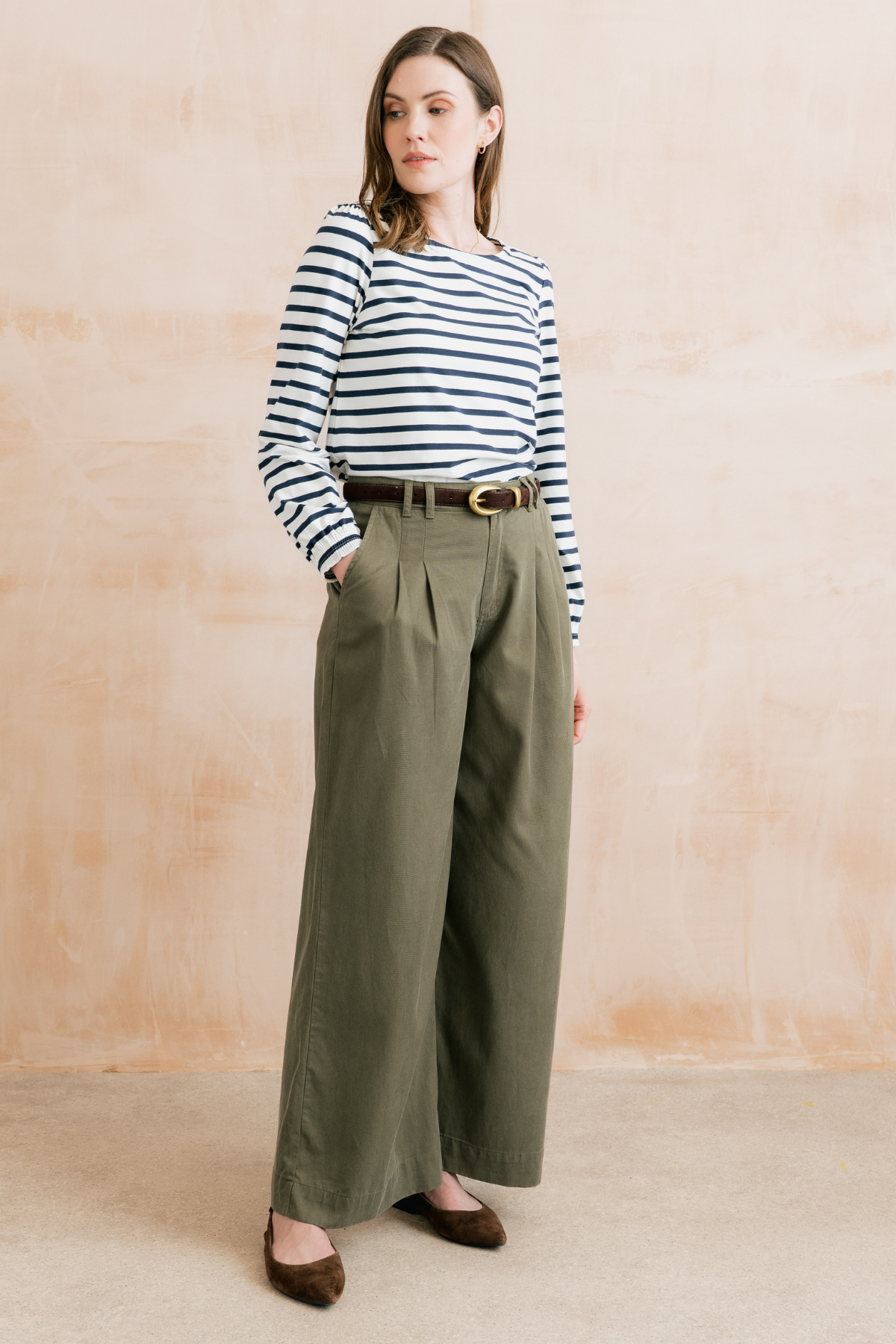 Sophie Trouser Plain Tencel