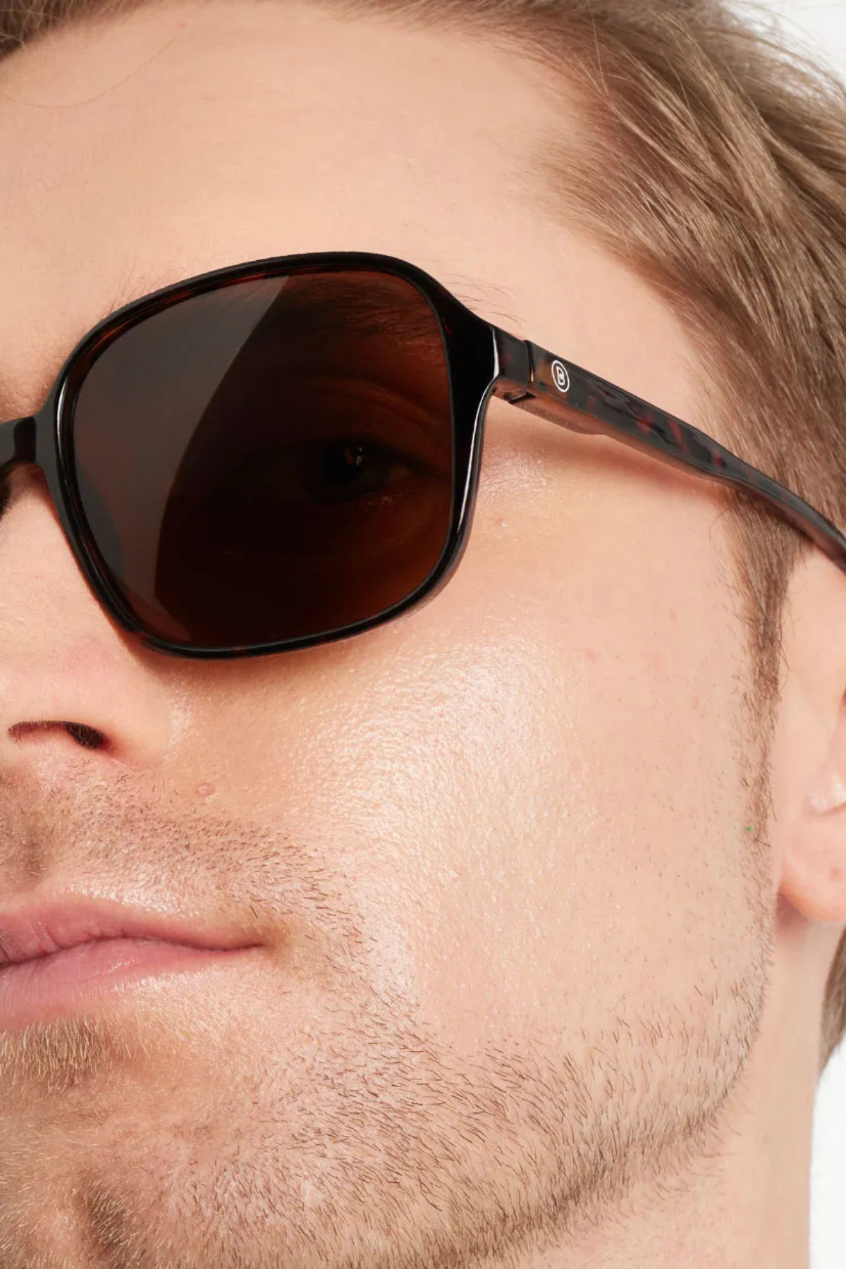 Pascal Tortoise Glossy Sunglasses