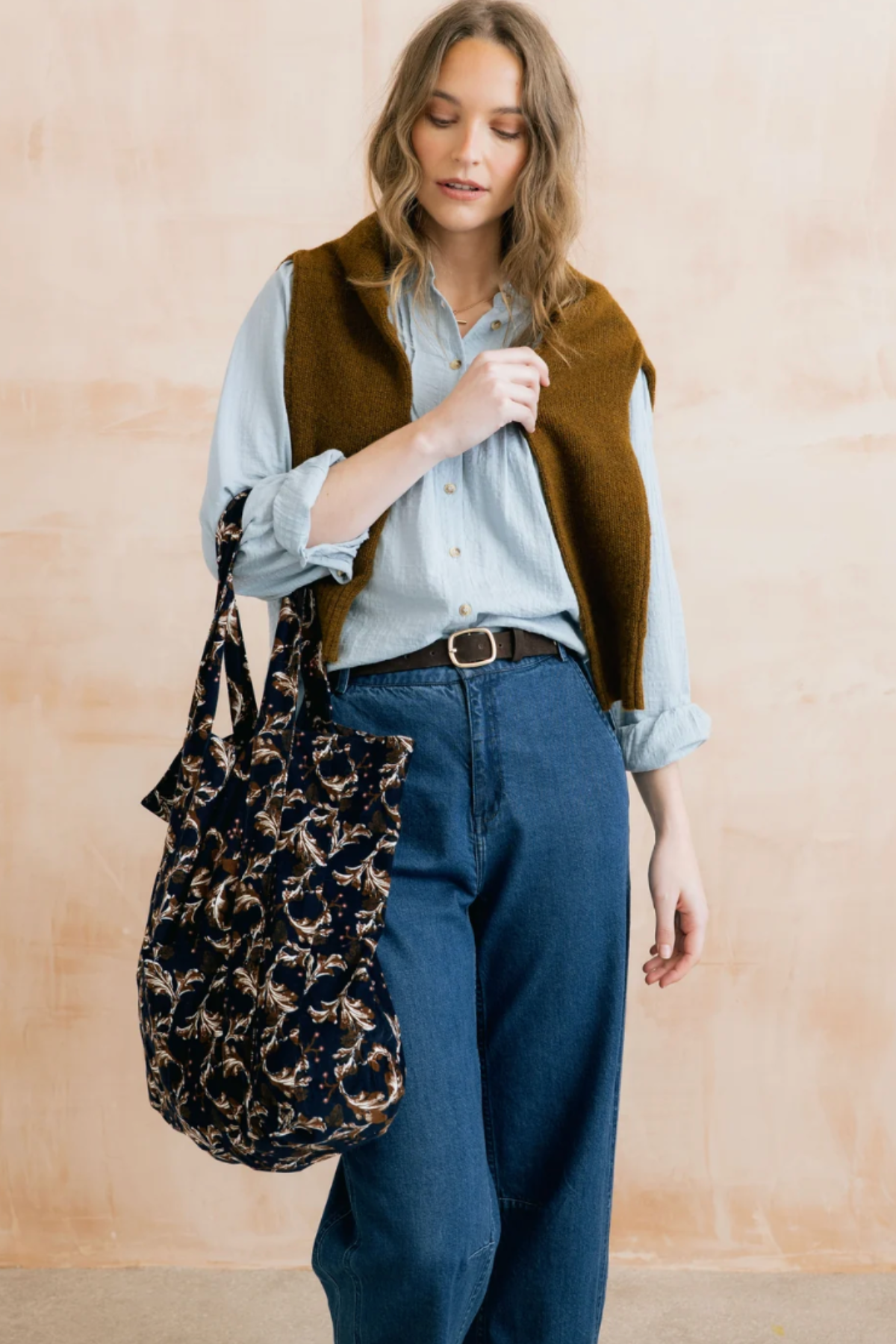 Flora Blouse Plain Check