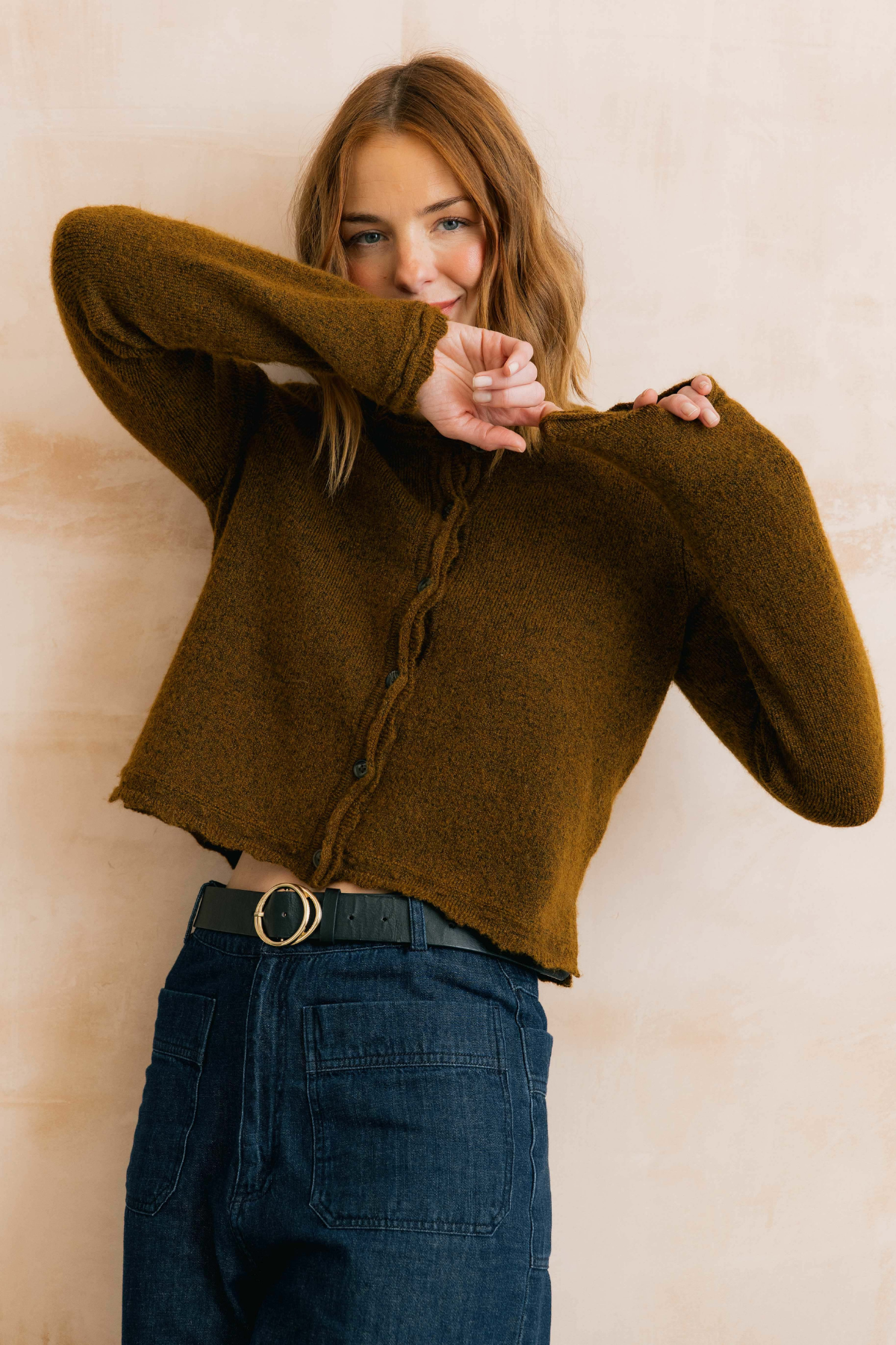 Elodie Cardigan Scallop Knit