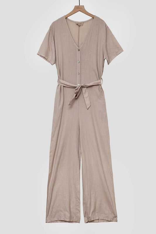 Genia Linen Jumpsuit