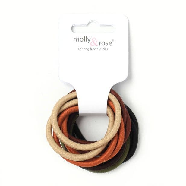 Hair Elastics - Naturals Mix