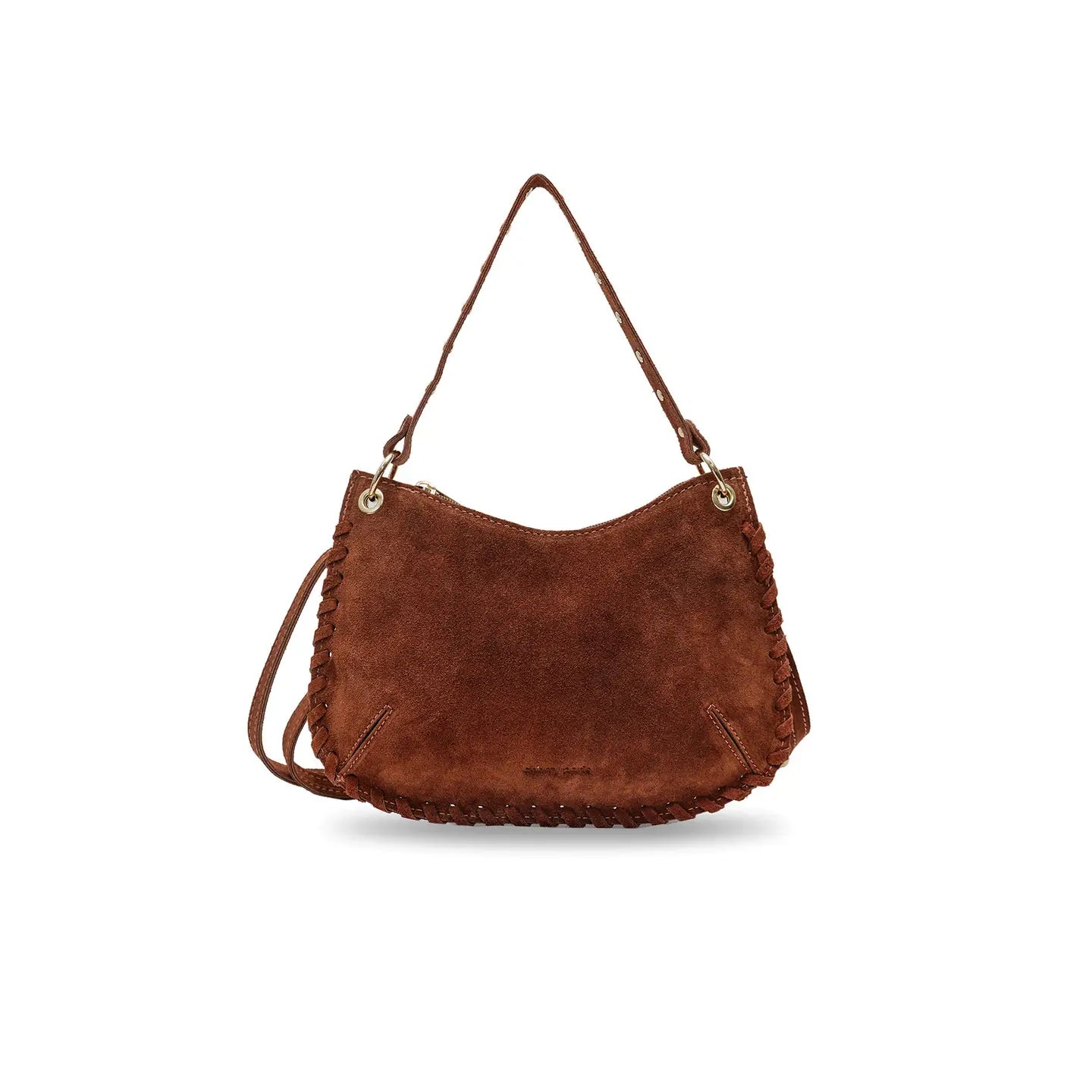 Joëlle Suede Bag - Chocolate