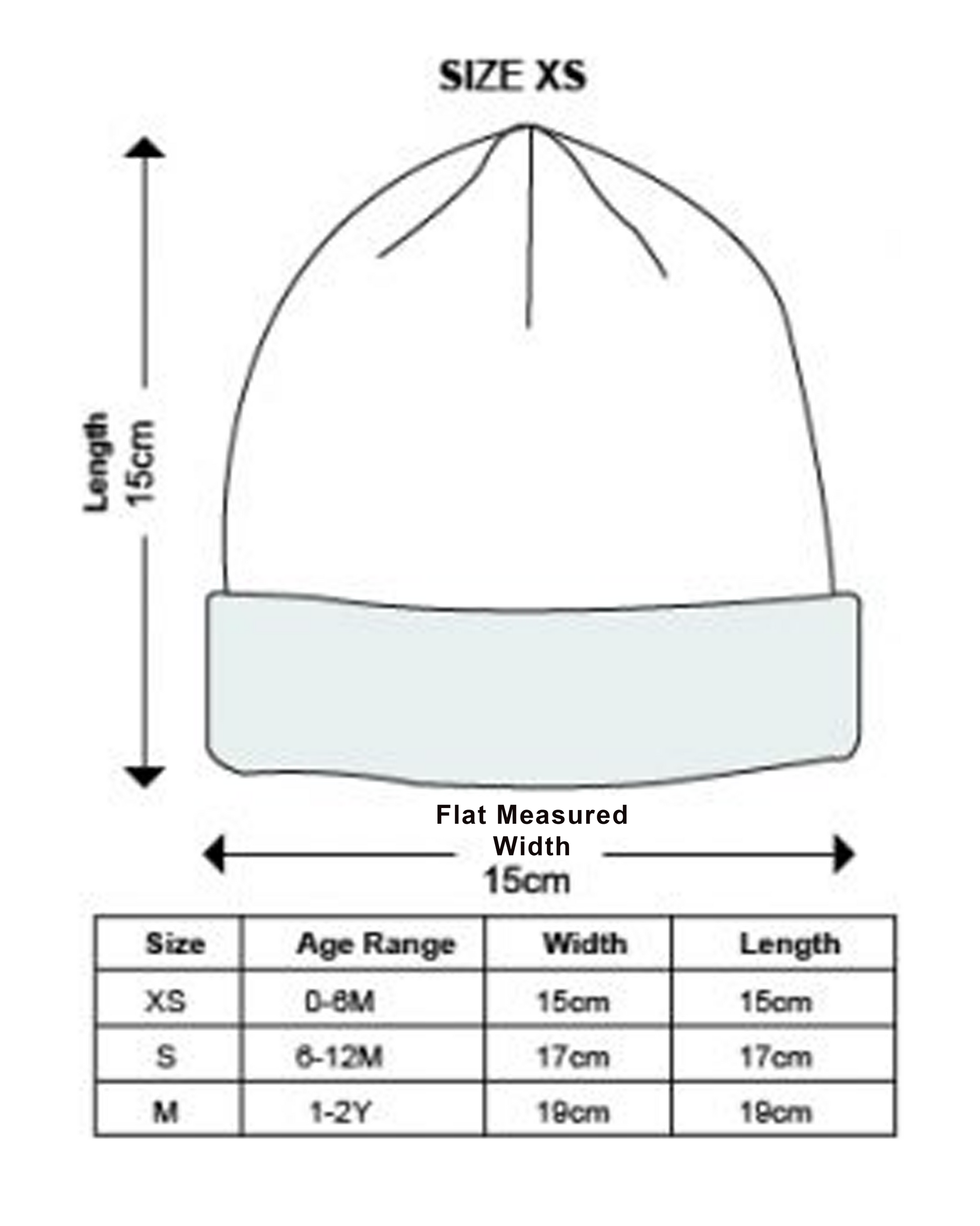Sage Green Knit Baby Hat (1-2 Years) 
