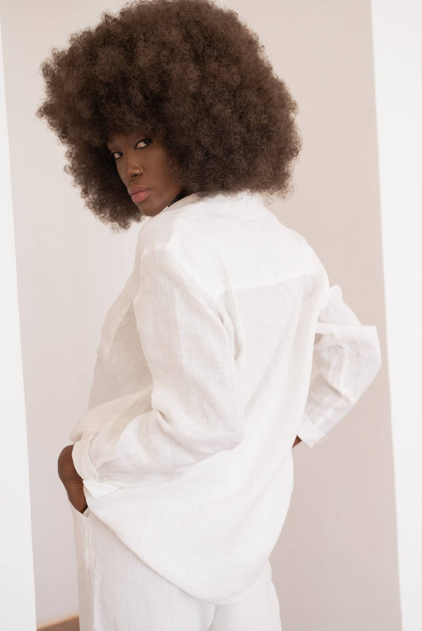 Louise linen shirt