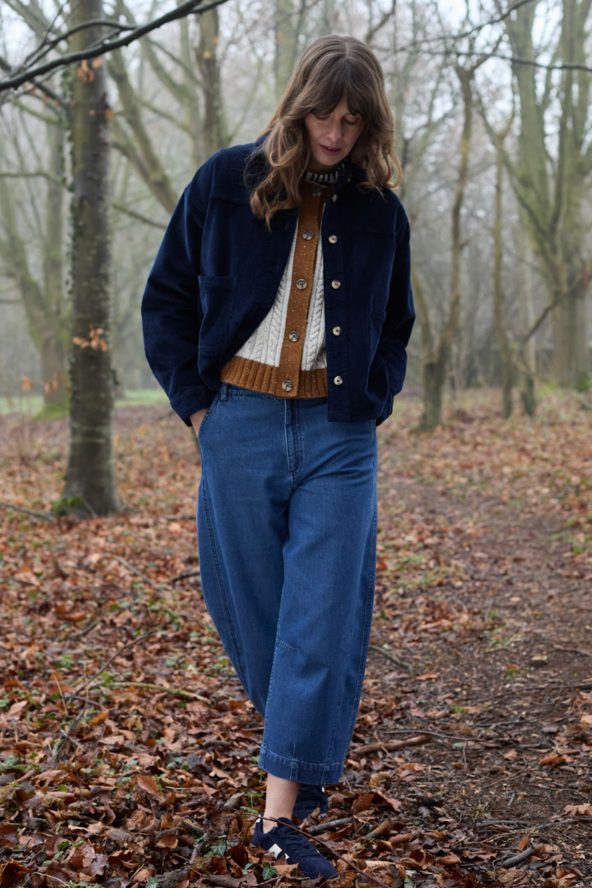 Olivia Shirt Jacket Plain Jumbo Cord