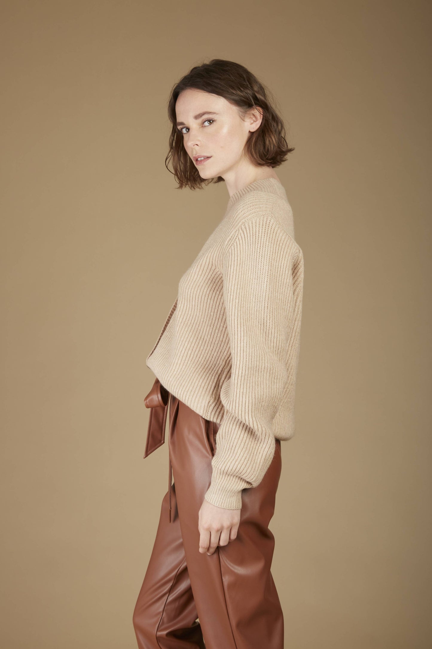 GABIN - Beige Cardigan