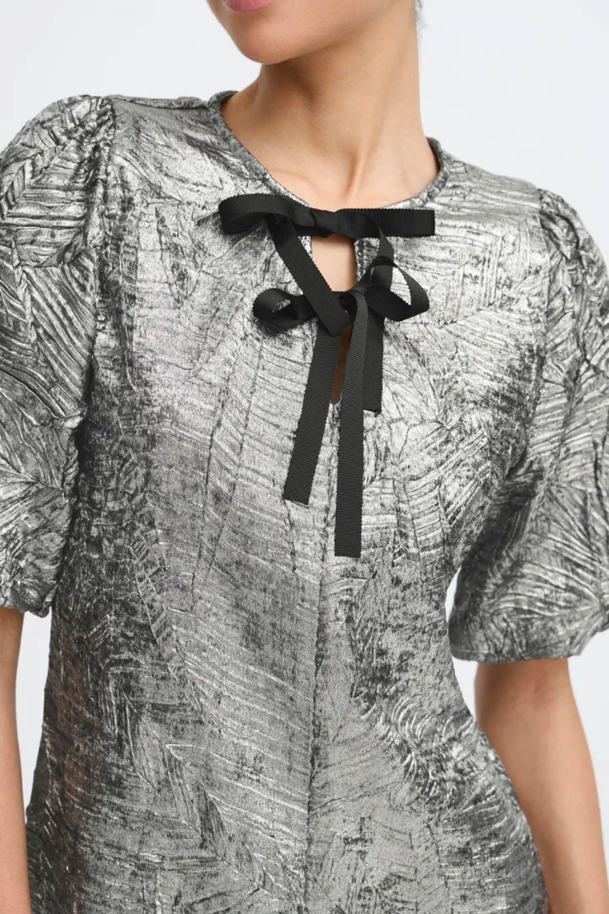 BYDETONA Gun Metal Dress