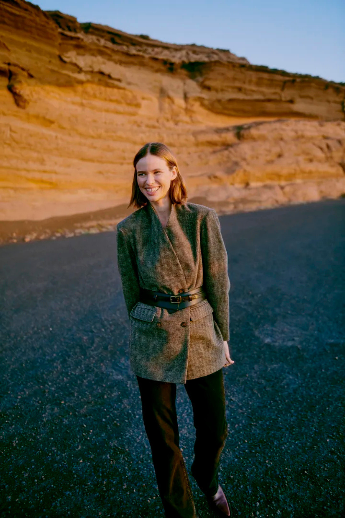 BYERANDA Checked Jacket