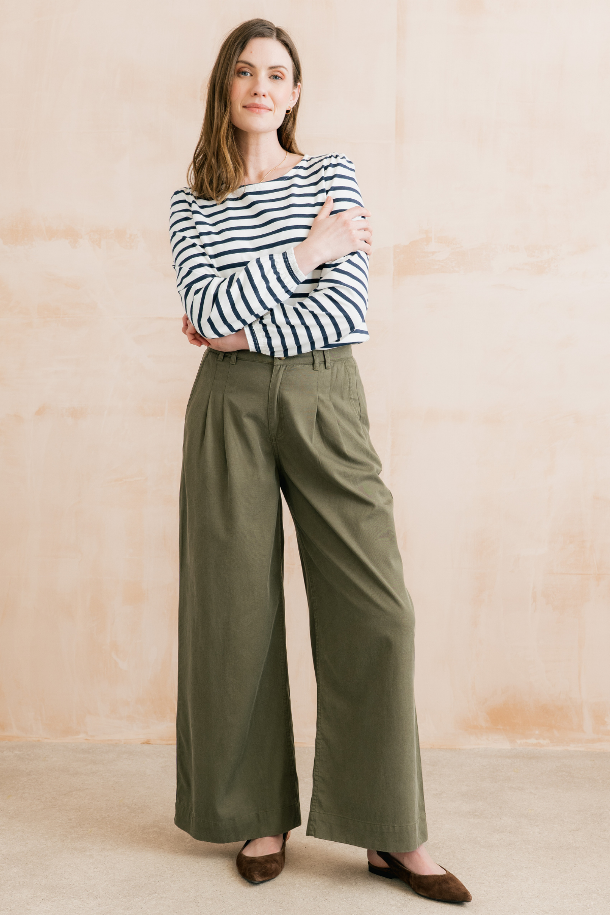 Sophie Trouser Plain Tencel