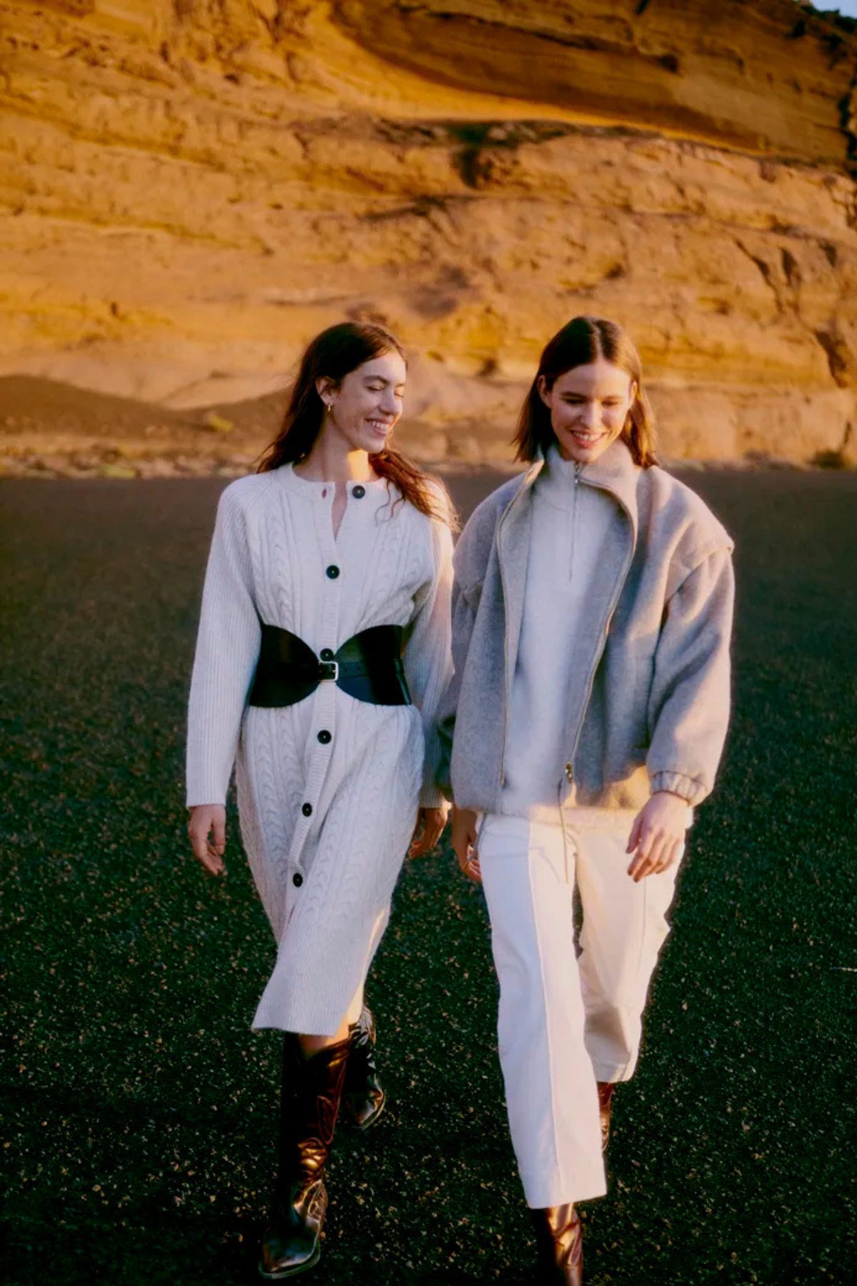 BYDASIK Cropped Pants - White