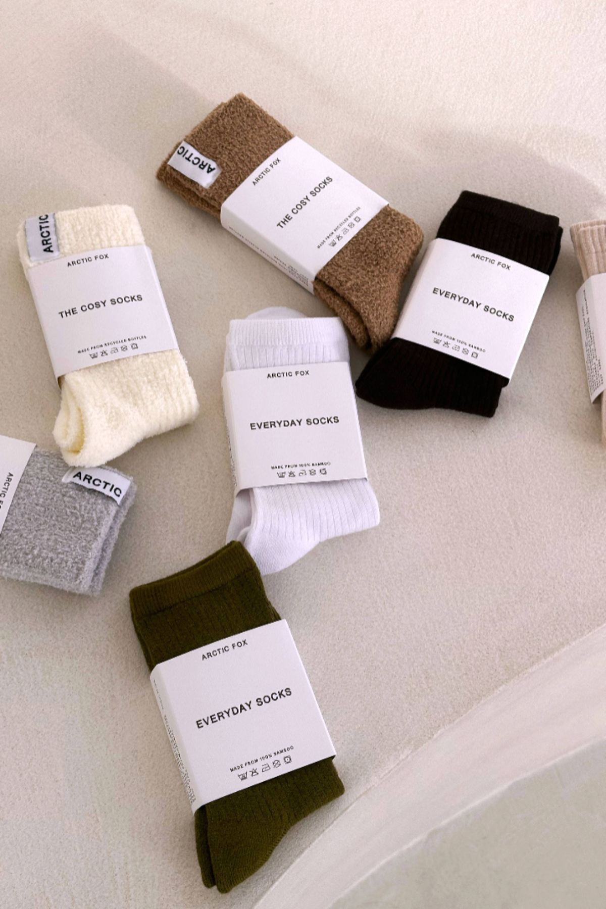 The Everyday Socks - 100% Bamboo - Various Colours